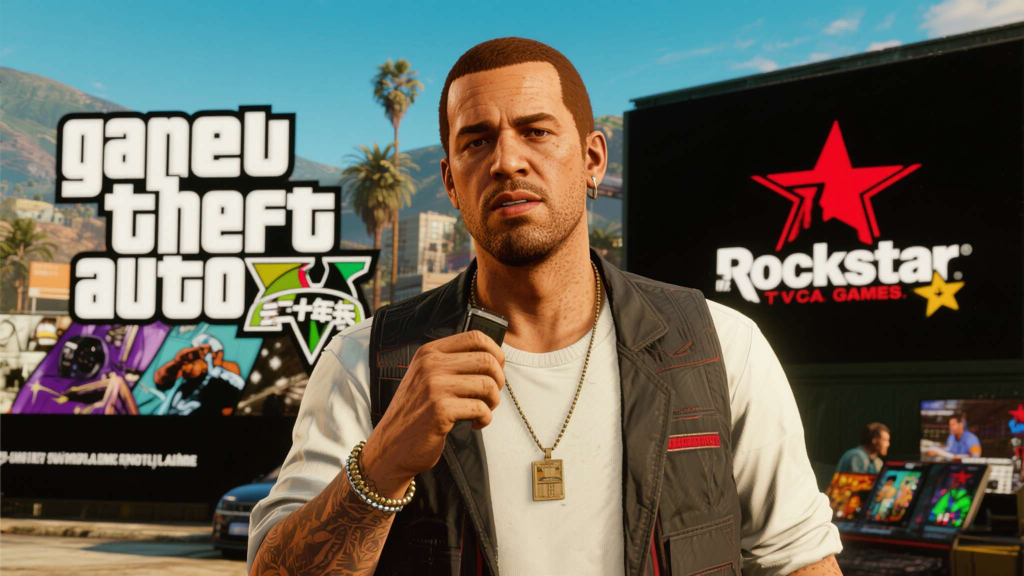 客观而言，Rockstar Games拥有业内顶尖的开发实力，《GTA5》十余年