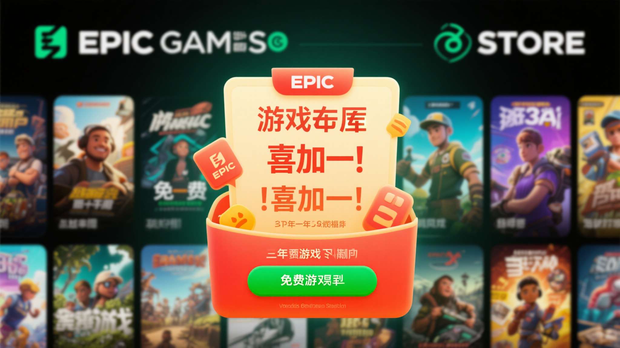 Epic Games Store自推出以来，一直坚持每周为玩家提供免费游戏领取福